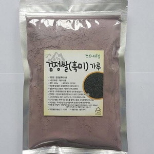  국내산 (전남 진도) 검정쌀가루(흑미가루) 300g